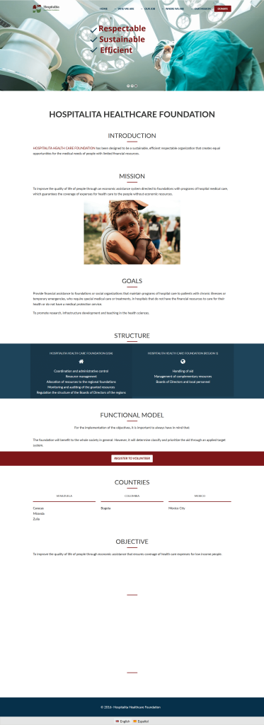 Volunteer Form English