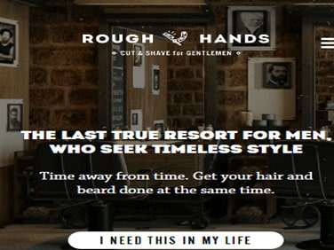 Rough Hands Frontpage
