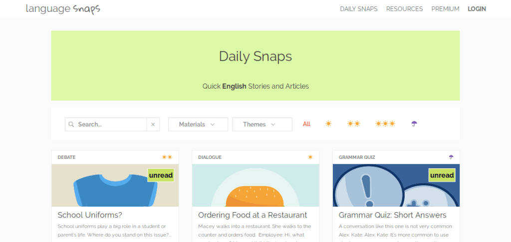 Unread Lessons Tracker