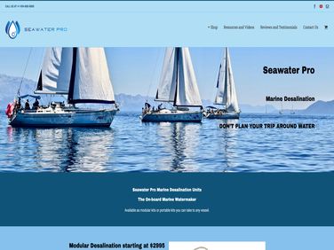 Seawater front page
